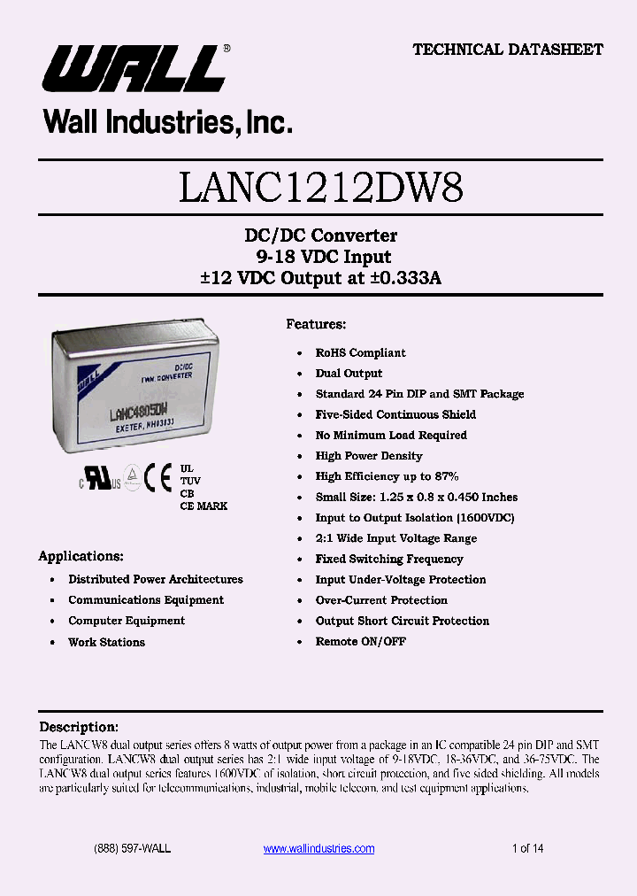 LANC1212DW8_4620928.PDF Datasheet