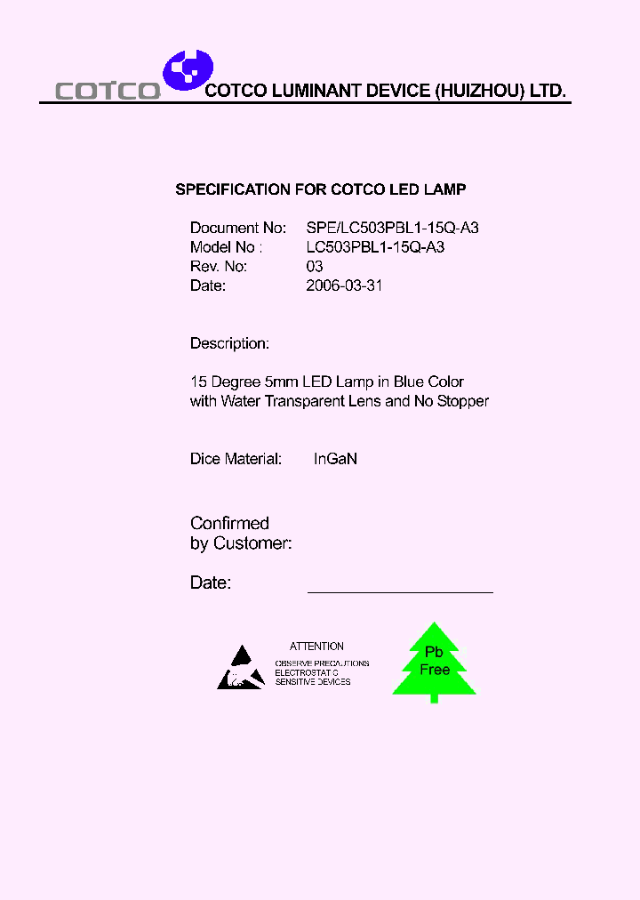 LC503PBL1-15Q-A3_4195273.PDF Datasheet