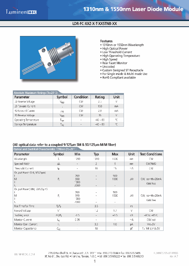 LDR-FC-31Z-H-T-AMSTNB_4638927.PDF Datasheet