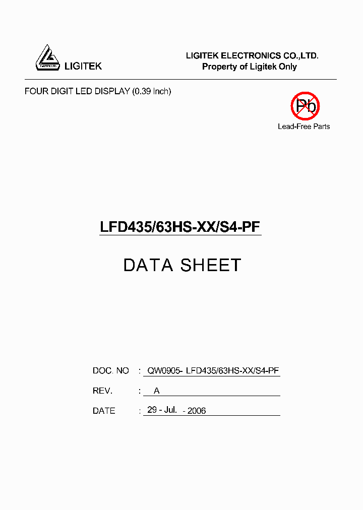 LFD435-63HS-XX-S4-PF_4694631.PDF Datasheet