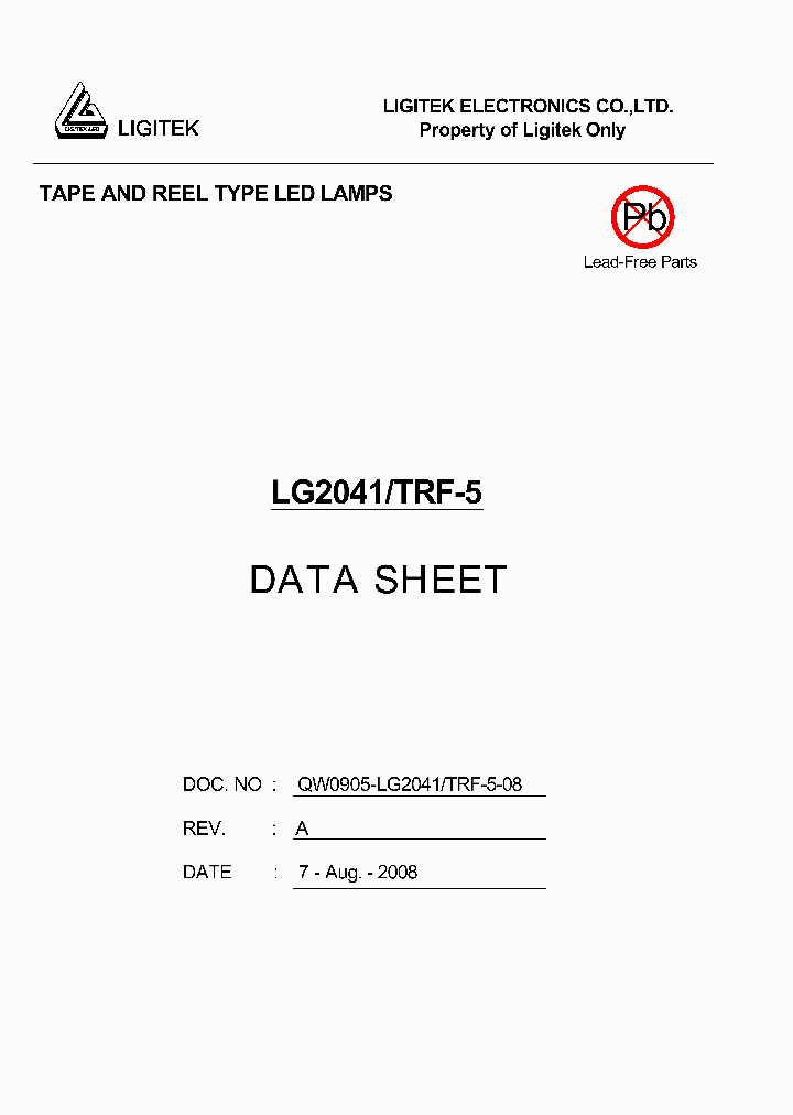 LG2041-TRF-5_4531433.PDF Datasheet