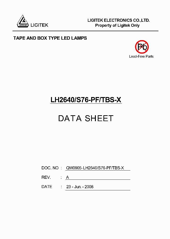 LH2640-S76-PF-TBS-X_4718135.PDF Datasheet