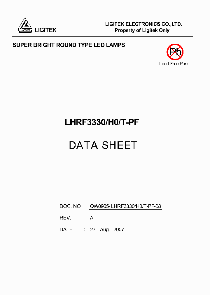 LHRF3330-H0-T-PF_4631396.PDF Datasheet