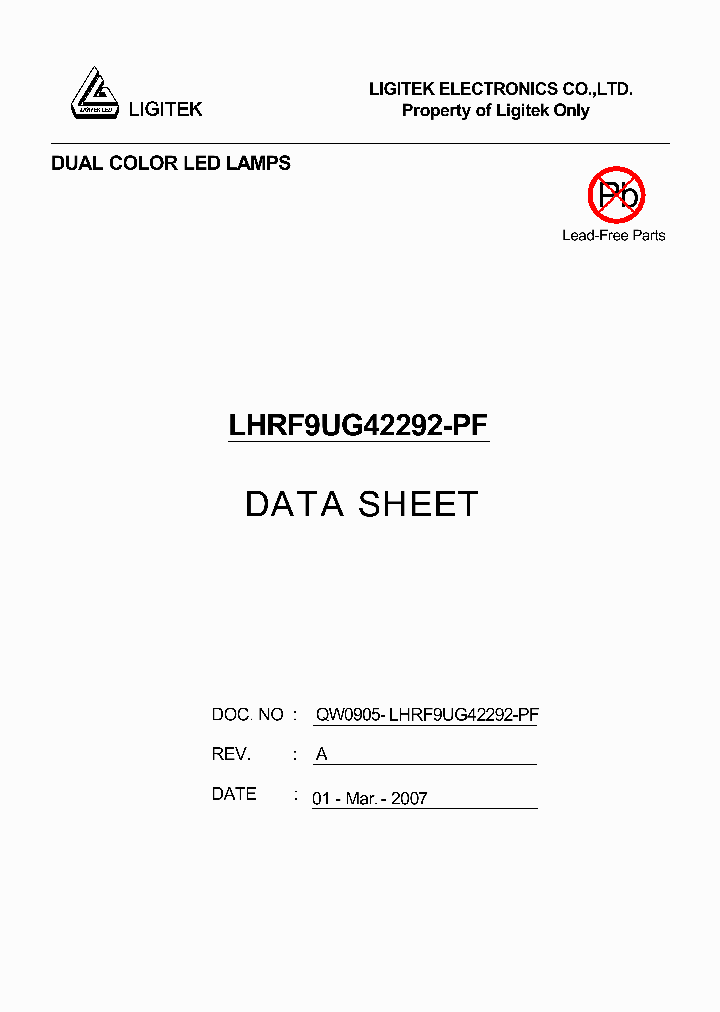 LHRF9UG42292-PF_4908490.PDF Datasheet