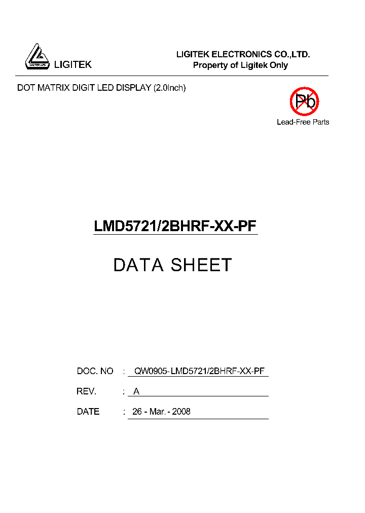 LMD5721-2BHRF-XX-PF_4635474.PDF Datasheet
