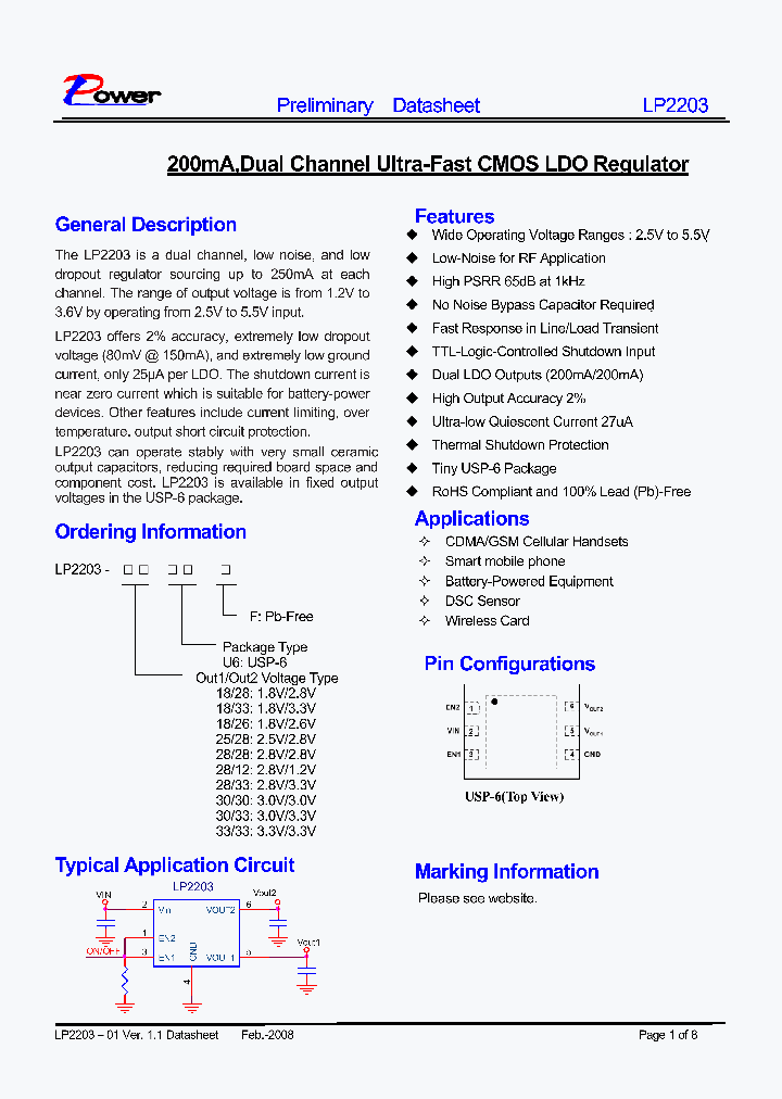 LP2203-3030U6F_4573003.PDF Datasheet