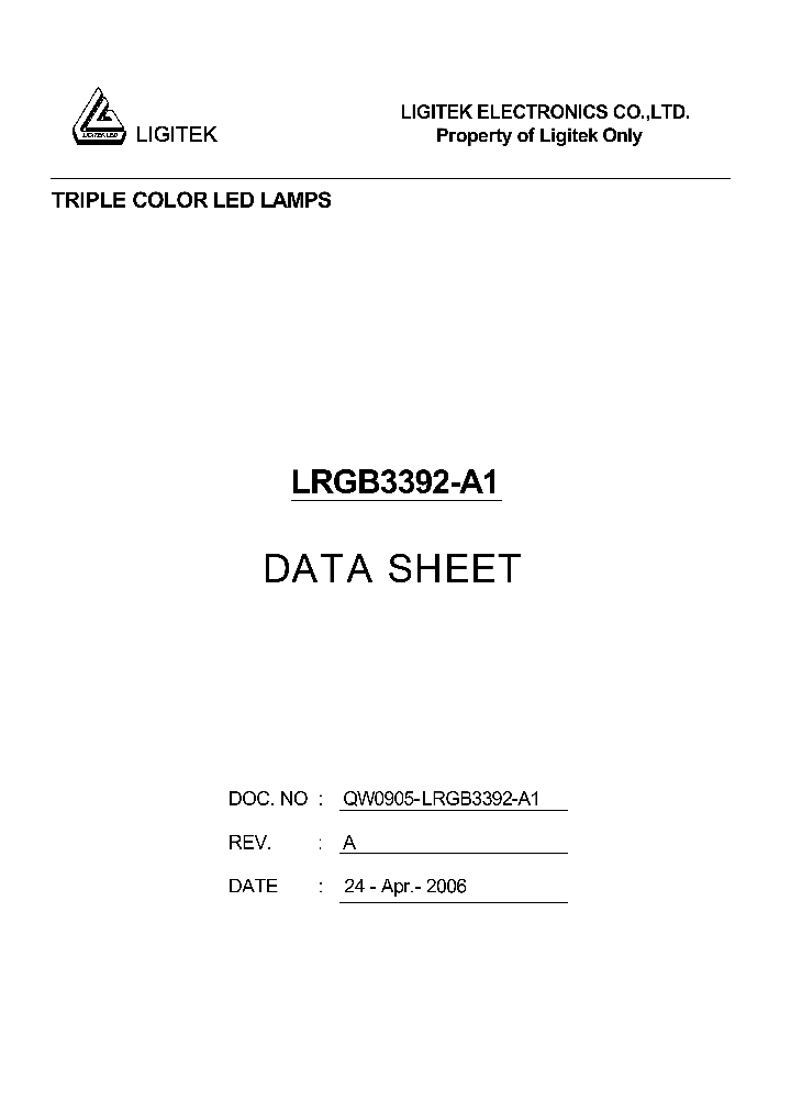LRGB3392-A1_4859677.PDF Datasheet
