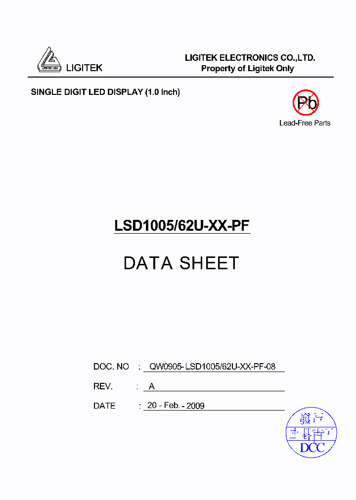 LSD1005-62U-XX-PF_4851935.PDF Datasheet