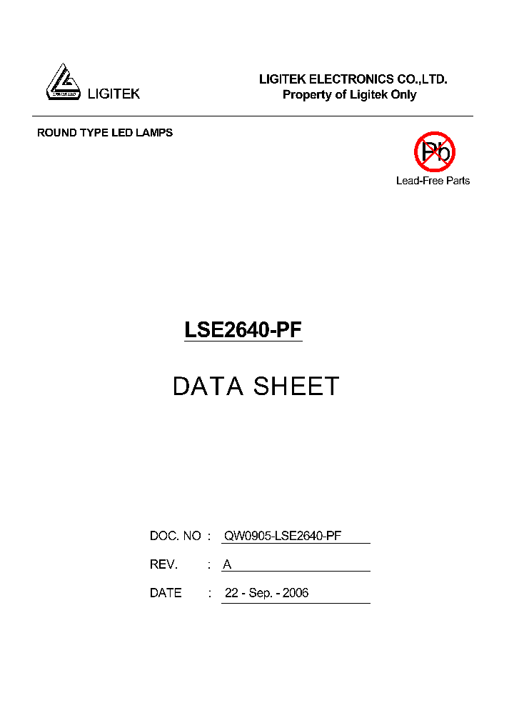 LSE2640-PF_4548642.PDF Datasheet