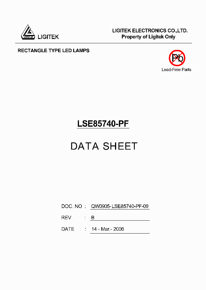 LSE85740-PF_4573351.PDF Datasheet
