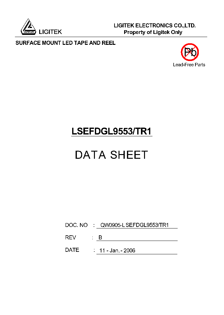 LSEFDGL9553-TR1_4608410.PDF Datasheet