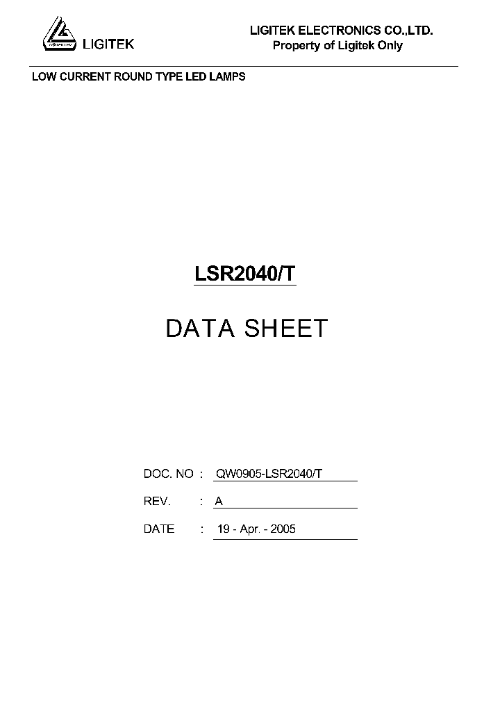 LSR2040-T_4780083.PDF Datasheet