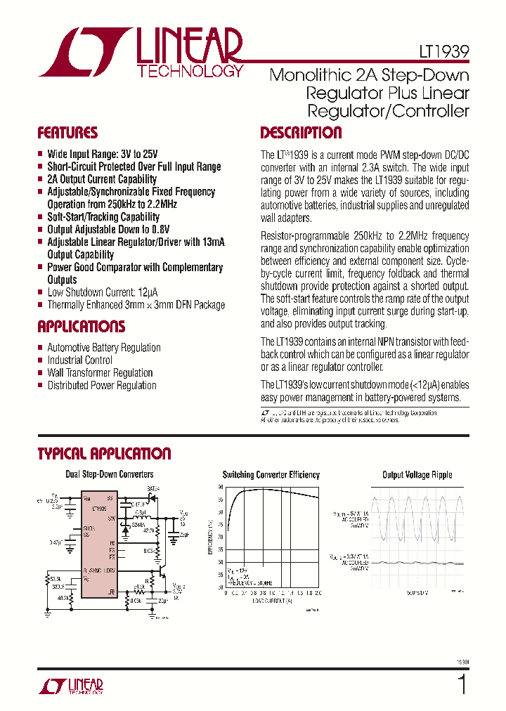 LT1939EDD-PBF_4825737.PDF Datasheet