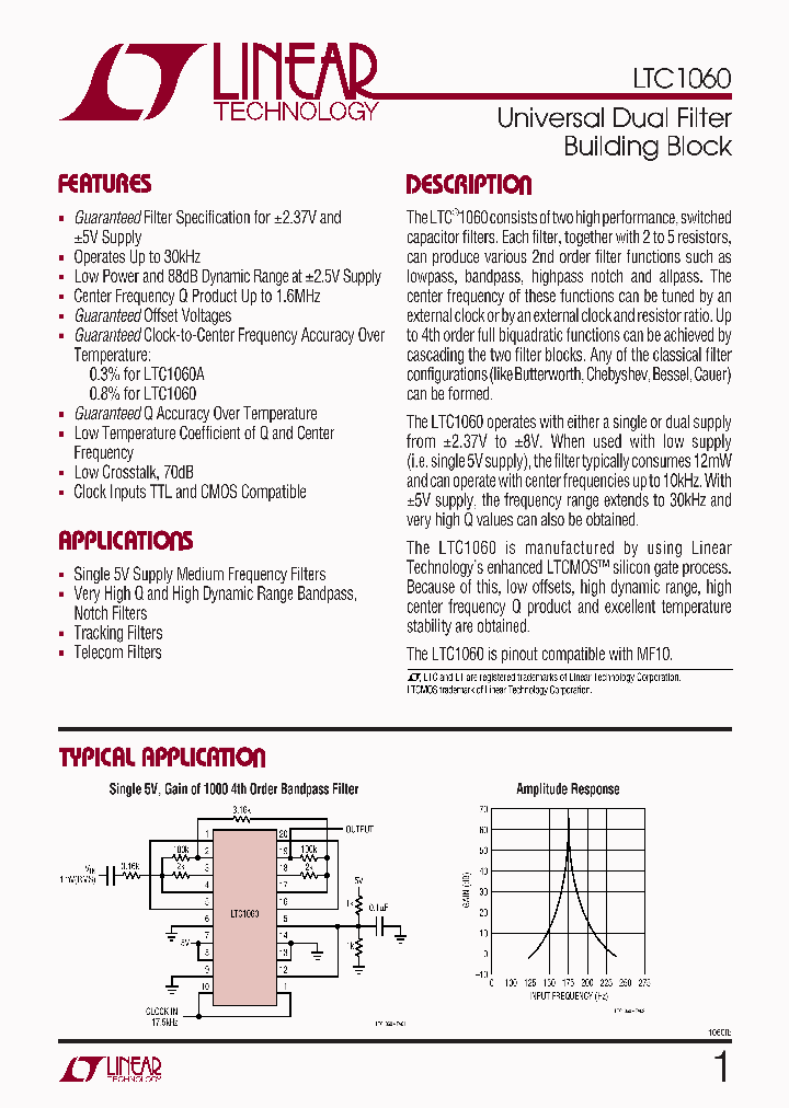 LTC1060CSW_4291059.PDF Datasheet