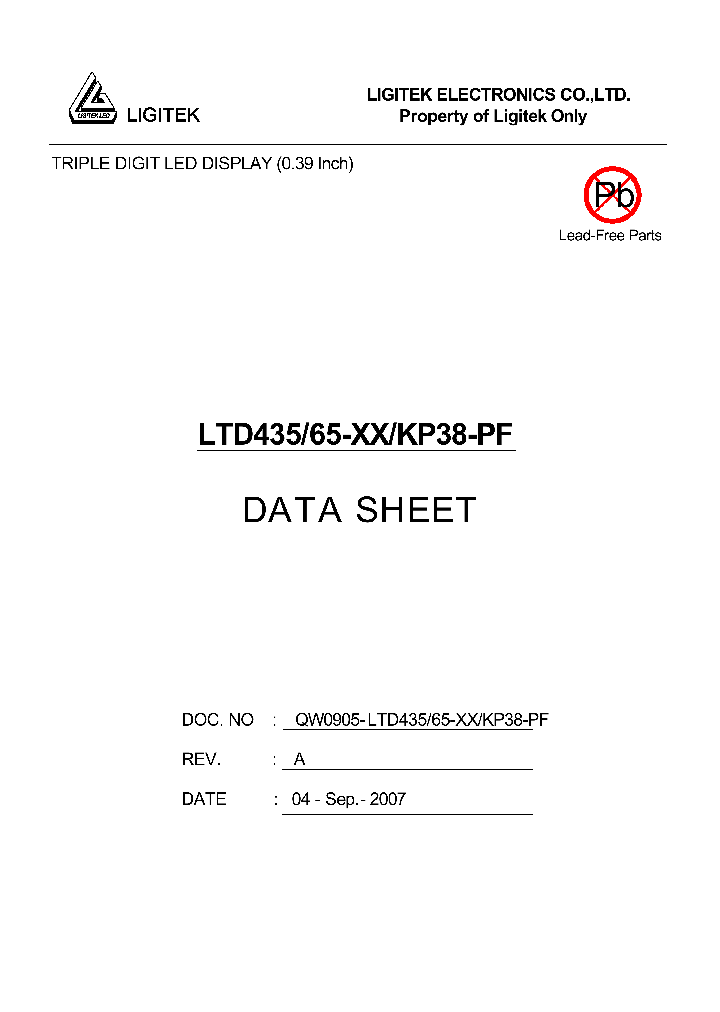LTD435-65-XX-KP38-PF_4647285.PDF Datasheet