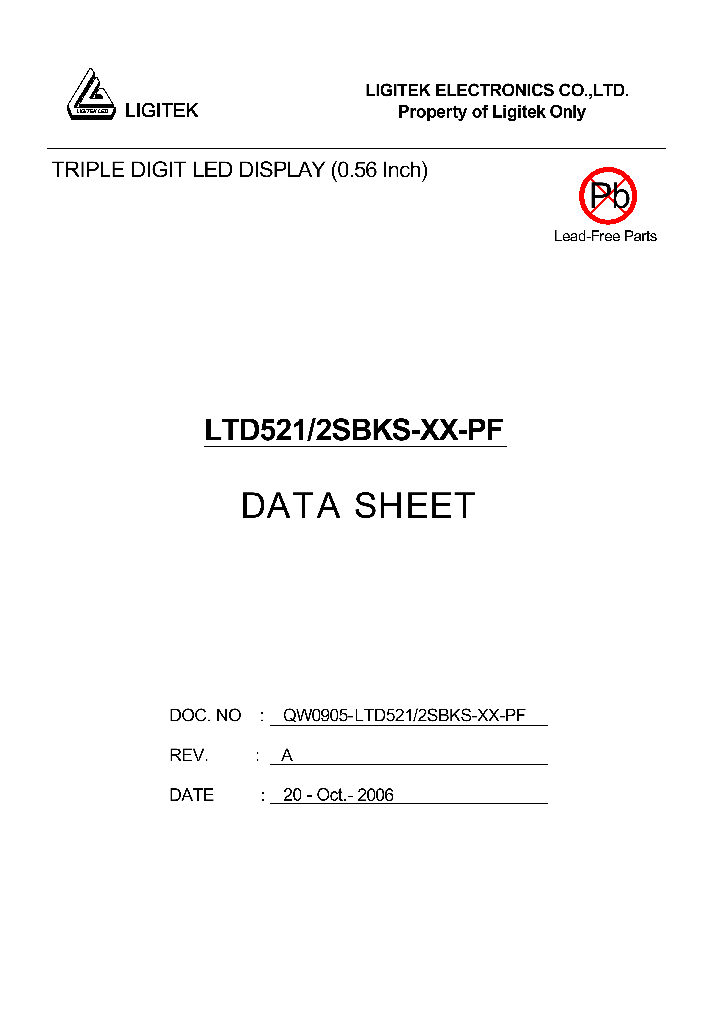 LTD521-2SBKS-XX-PF_4810591.PDF Datasheet