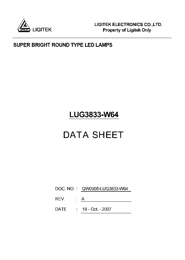 LUG3833-W64_4864283.PDF Datasheet