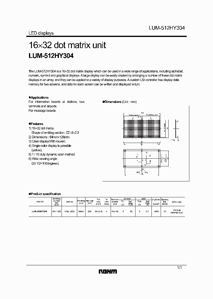 LUM-512HY304_4601928.PDF Datasheet