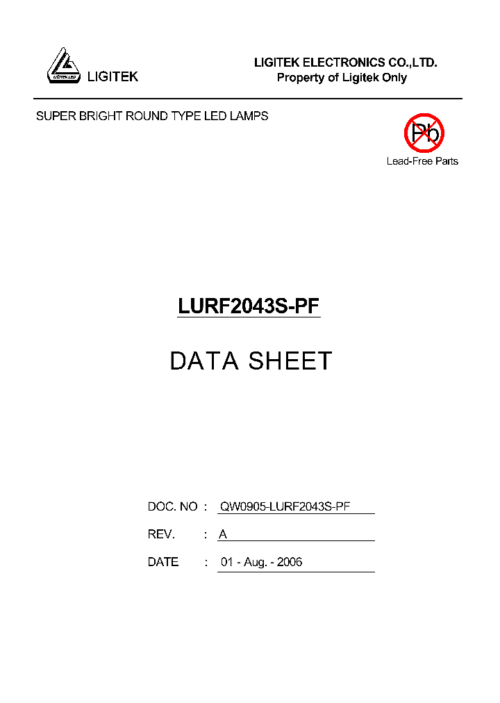 LURF2043S-PF_4855072.PDF Datasheet