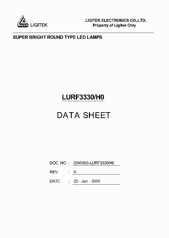 LURF3330-H0_4631394.PDF Datasheet