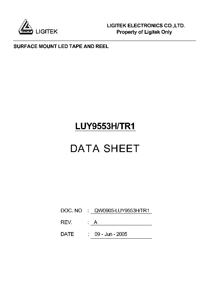 LUY9553H-TR1_4782788.PDF Datasheet