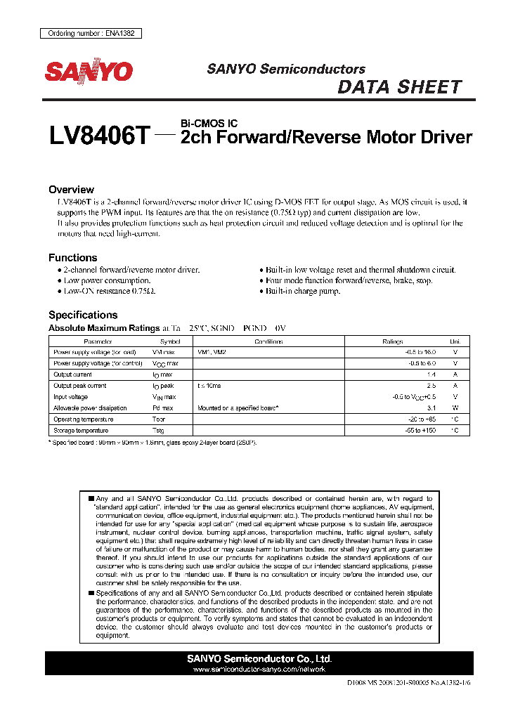 LV8406T_4790523.PDF Datasheet