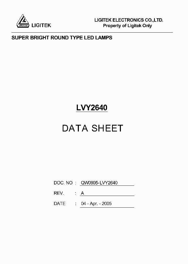 LVY2640_4523563.PDF Datasheet