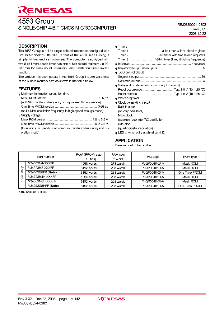 M34553G8FP_4458440.PDF Datasheet