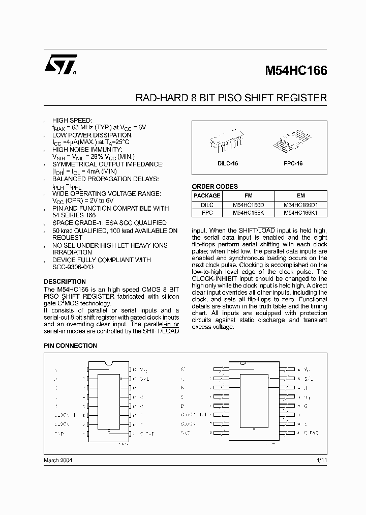 M54HC16604_4550026.PDF Datasheet