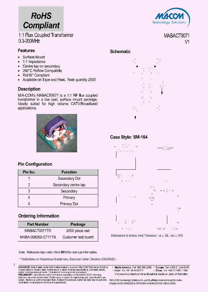 MABA-008350-CT71TB_4666494.PDF Datasheet