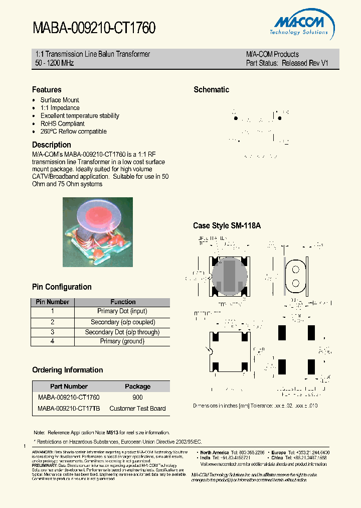 MABA-009210-CT1760_4666488.PDF Datasheet