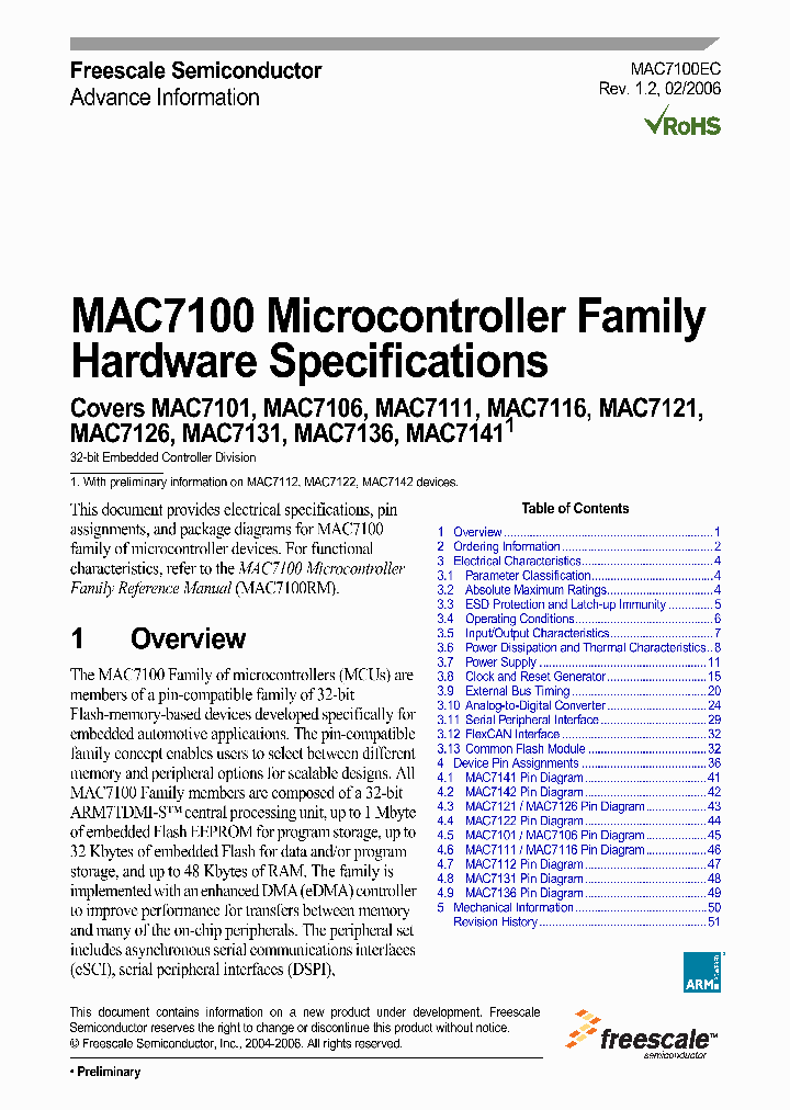 MAC7111CPV50_4749094.PDF Datasheet