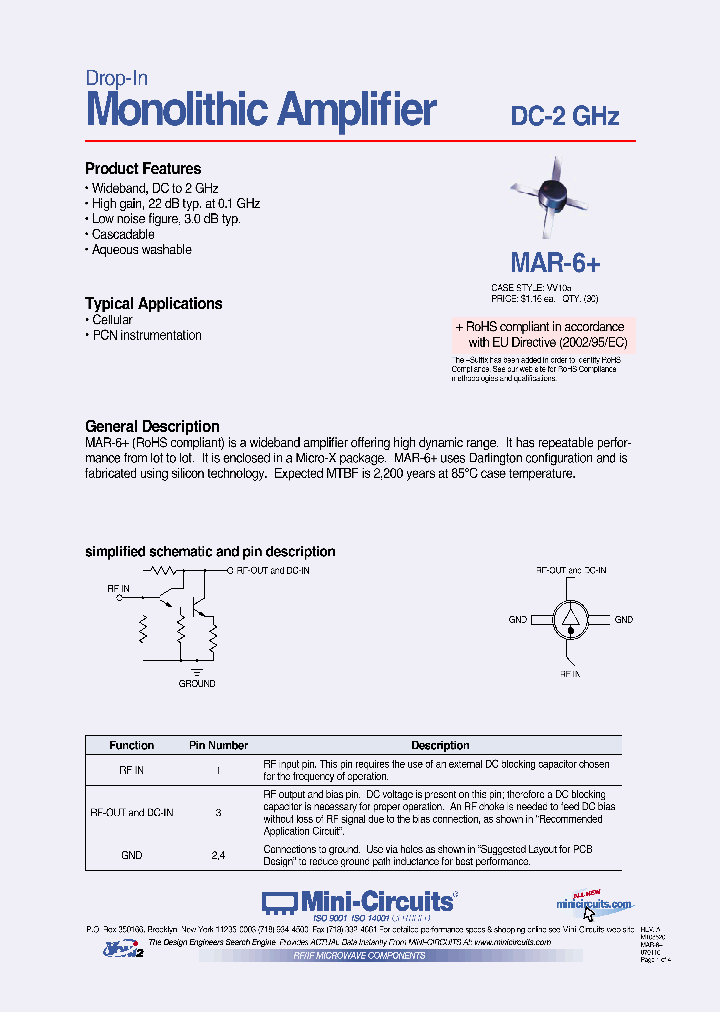 MAR-607_4524598.PDF Datasheet