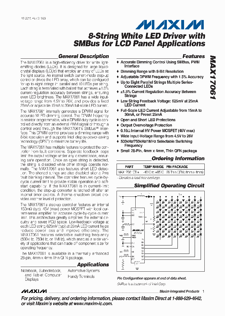 MAX17061_4921686.PDF Datasheet