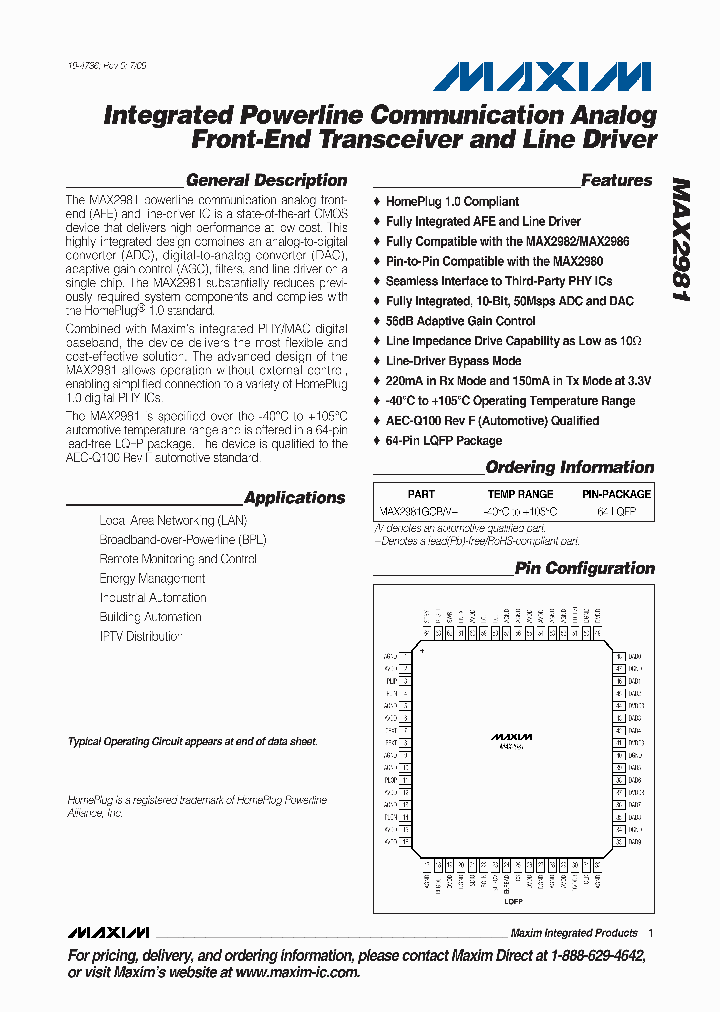 MAX2981_4615926.PDF Datasheet
