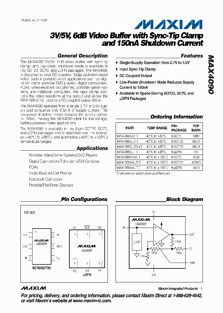 MAX409009_4778313.PDF Datasheet