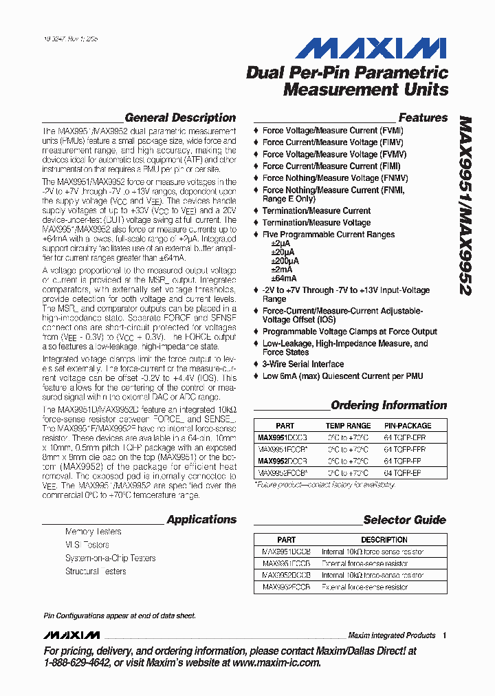 MAX9951DCCB_4222065.PDF Datasheet