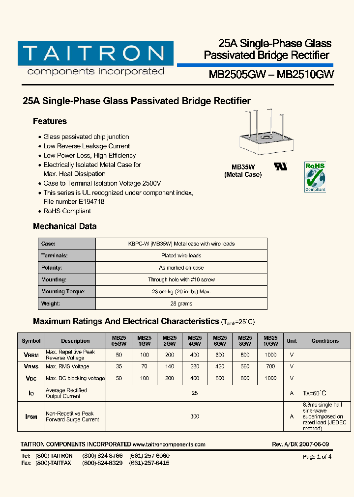 MB254GW_4201881.PDF Datasheet