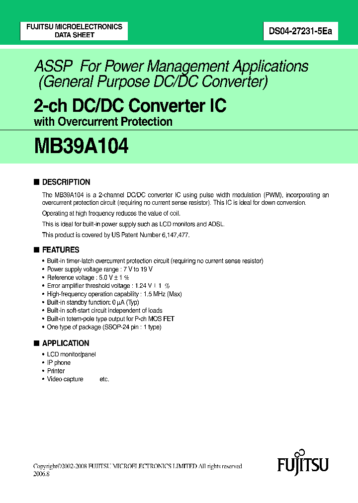 MB39A104PFV-E1_4596821.PDF Datasheet