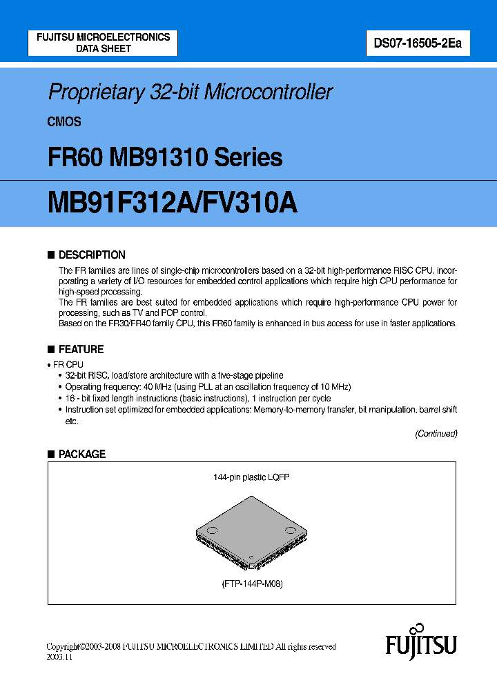 MB9037805_4560598.PDF Datasheet