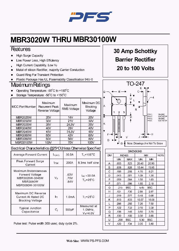 MBR3020W_4851282.PDF Datasheet