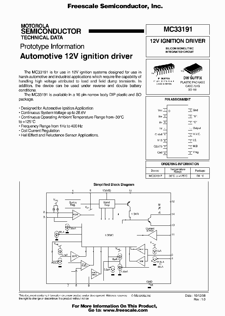 MC33191P_4898986.PDF Datasheet