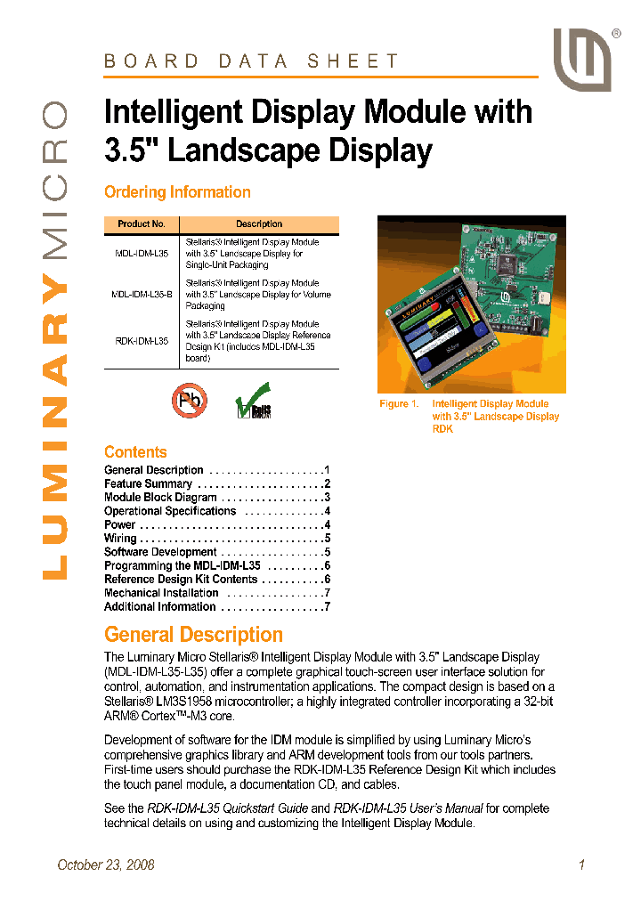 MDL-IDM-L35_4492964.PDF Datasheet
