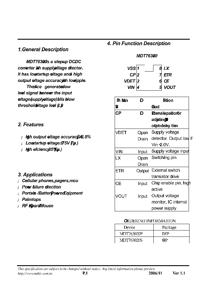 MDT763020_4185684.PDF Datasheet