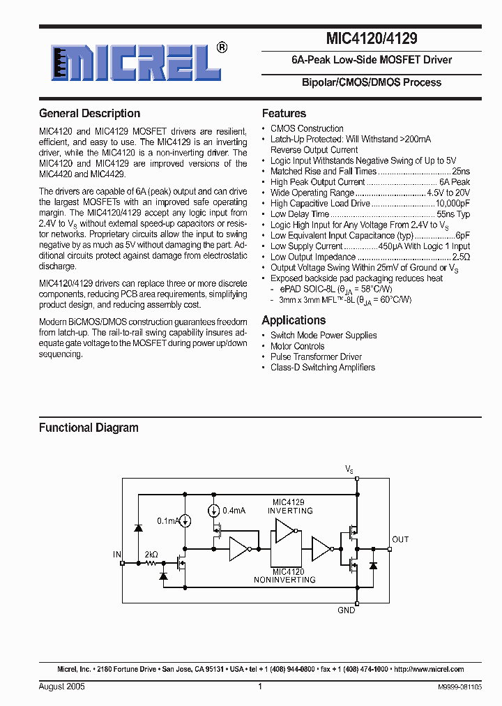 MIC4120YME_4197246.PDF Datasheet