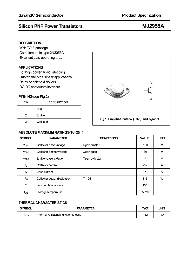 MJ2955A_4861305.PDF Datasheet