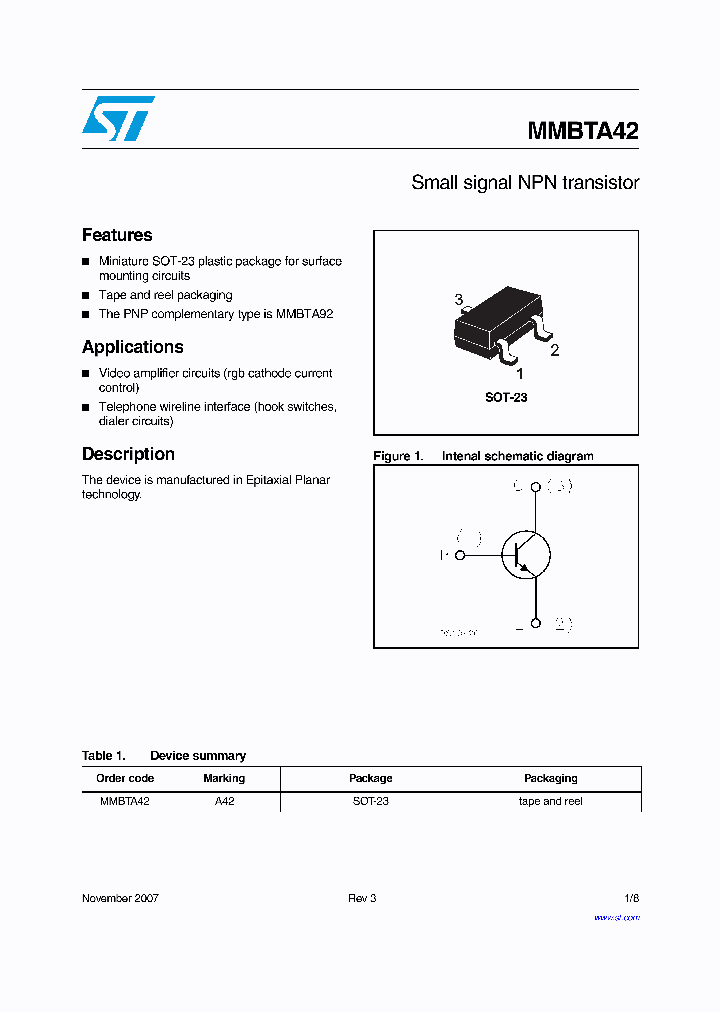 MMBTA4207_4620664.PDF Datasheet