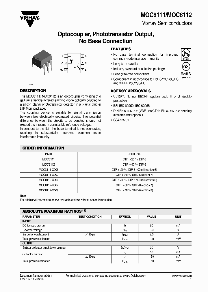 MOC8111_4188626.PDF Datasheet