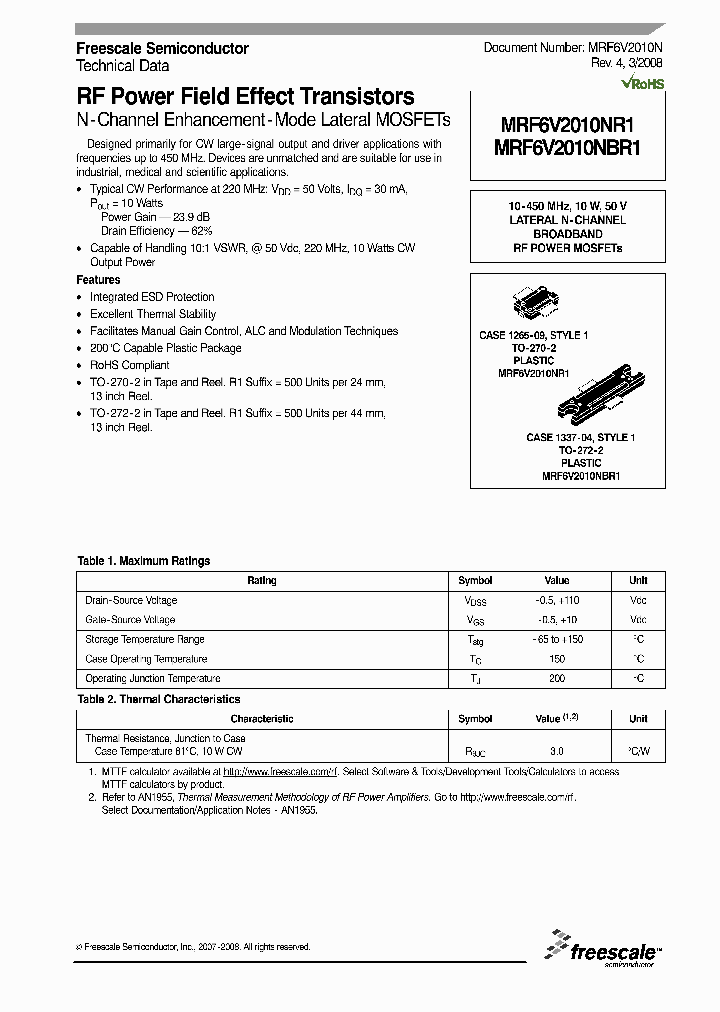 MRF6V2010NBR1_4241689.PDF Datasheet