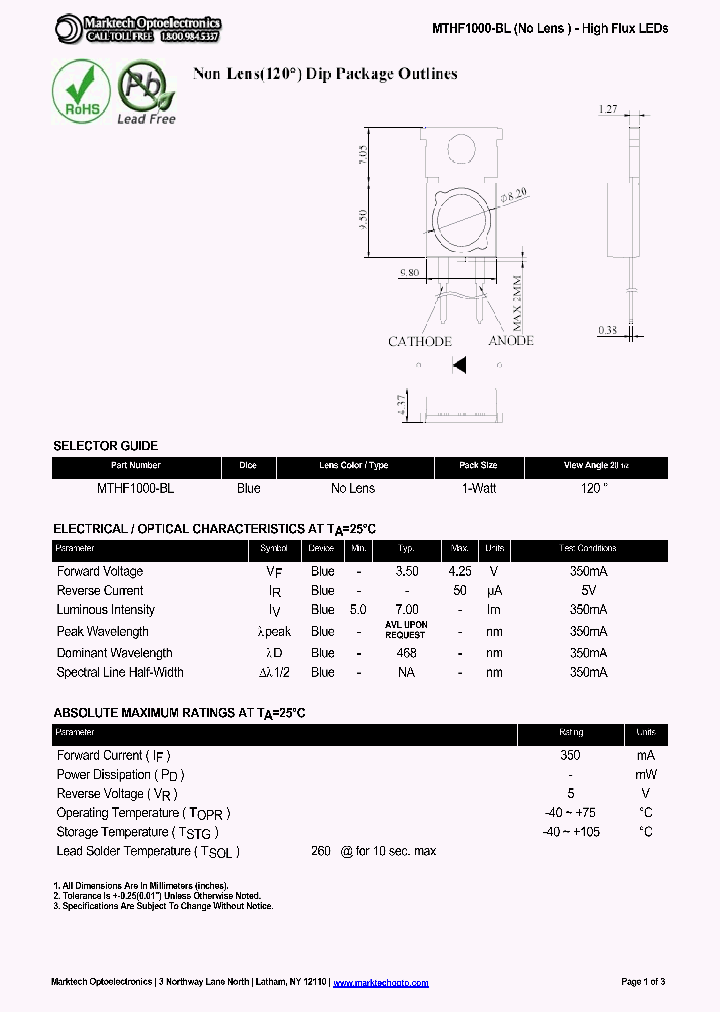 MTHF1000-BL_4791233.PDF Datasheet